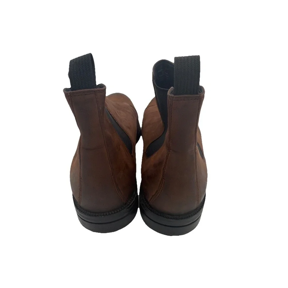 Cole Haan Wagner Grand Chelsea Boots‎ Men's Size 12 M Brown Leather Waterproof